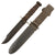 Original U.S. WWII USN Mark 2 KA-BAR Fighting Knife by Robeson Cutlery Co. with USN MK2 Scabbard