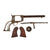 Original U.S. Civil War Whitney 2nd Model 4th Type .36 Navy Percussion Revolver - Matching Serial 20207 Original Items