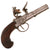 Original British Napoleonic Era Engraved Boxlock .49cal. Flintlock Vest Pocket Pistol - Circa 1810 Original Items