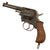 Original Victorian Belgian "Bulldog" Webley Style 11mm Double Action Revolver by Max Fliegenschmidt of Liège Serial 12 - Circa 1895 Original Items
