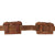 Original Japanese WWII Waist Belt with Pair of Late War Rubberized Canvas Arisaka Ammunition Pouches - Damage