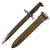 Original U.S. WWII M1 Garand 10 inch Bayonet by American Fork & Hoe with M7 Scabbard Original Items