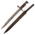 Original U.S. Banana Wars Model 1892 Krag Rifle Bayonet and 1st Pattern Scabbard - Dated 1903