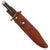 Original U.S. Vietnam War Era Randall Model 12 “Confederate Bowie” Fighting Knife with Original Roughback Sheath and Whetstone - Rare