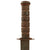 Original U.S. WWII Navy Rare “Red Spacer” Mark 2 KA-BAR Fighting Knife by PAL with Leather Scabbard Original Items