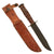 Original U.S. WWII USMC Mark 2 KA-BAR Fighting Knife by CAMILLUS in Leather Sheath - Excellent Blade Original Items