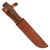 Original U.S. WWII USMC Mark 2 KA-BAR Fighting Knife by CAMILLUS in Leather Sheath - Excellent Blade Original Items