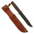 Original U.S. WWII USMC Mark 2 KA-BAR Fighting Knife by CAMILLUS in Leather Sheath - Excellent Blade