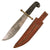 Original U.S. WWII AAF E-1 Survival Knife with Camillus “4-Line” Markings in Leather Sheath Identified to CBI Veteran Original Items