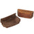 Original U.S. American Revolutionary War Era Belly Cartridge Box with Detached Patterned Flap - Nailed Construction Original Items