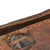 Original U.S. American Revolutionary War Era Belly Cartridge Box with Detached Patterned Flap - Nailed Construction Original Items