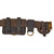 Original U.S. Civil War Revolver Belt Rig Attributed to William H. Piper, 6th Michigan Cavalry with Waistbelt, .44 Holster, Pistol Cartridge Box, Cap Pouch & Field-Made Saber Ring Attachment Original Items