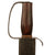 Original U.S. Civil War Confederate Arsenal Type D-Guard Bowie Knife with Large Blade & Possibly-Replaced Grip - Unusual Pinned Pommel