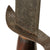Original U.S. Civil War Confederate Arsenal Type D-Guard Bowie Knife with Large Blade & Possibly-Replaced Grip - Unusual Pinned Pommel