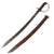 Original U.S. WWII US Navy Unmarked Milsco M-1941 Klewang Boarding Cutlass With Correct Scabbard Original Items