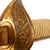 Original Japanese WWII Navy Officer Model 1883 Kyu-Gunto Sword with Family Crest, NCO Style Katana Blade, and Sharkskin Parade Scabbard