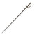 Original French & Indian War Era American Épée Type Small Sword with Relic Blade & Brass Hilt Original Items