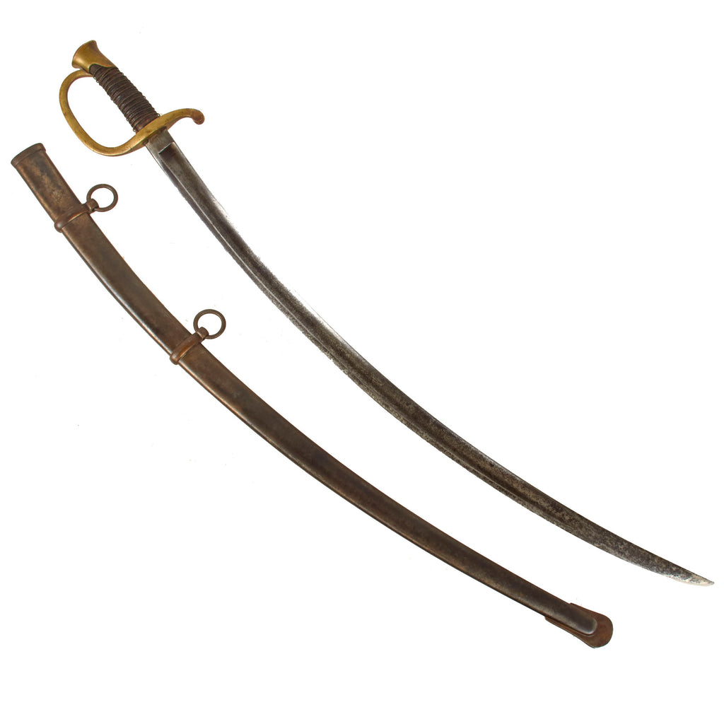 Original U.S. Civil War M-1840 Light Artillery Officers Saber by Ames Mfg. Co. with Scabbard - Dated 1863 Original Items