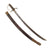 Original U.S. Revolutionary War Era American Short Sword Saber with Scabbard - Grip Leather Restored by Renowned Restorerer Jim Brown