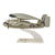 Original U.S. Cold War Grumman WF-2 Tracer Model Plane on Original Stand - Rare Original Items
