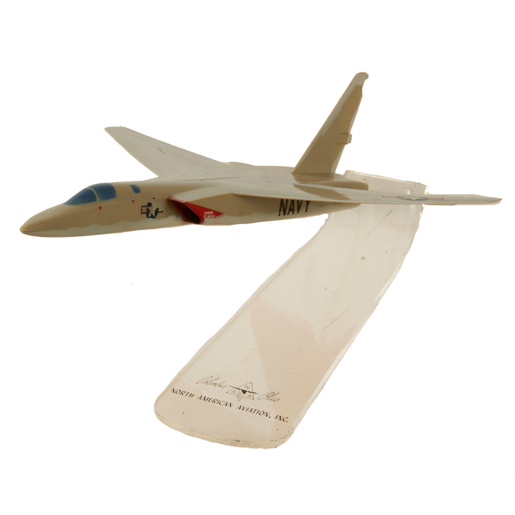Original U.S. Cold War Grumman RA-5C Vigilante Factory Model on Original Stand - Rare