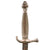 Original U.S. WWII Civil War M-1840 Musicians Sword Cut Down into Fighting Knife