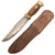 Original U.S. WWII Theater Made Fighting Knife with “Le Havre 1944” Engraved Guard & Sheath