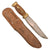 Original U.S. WWII Theater Made Fighting Knife with “Le Havre 1944” Engraved Guard & Sheath