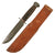 Original U.S. WWII PAL RH-36 MkII-Style Fighting Knife with Officer-Named & Serial Number-Marked Leather Belt Scabbard