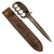 Original U.S. WWII Theater-Made Fighting Knife with Bakelite Grip & Sheath with G.I.’s Stenciled Laundry Number Original Items