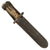 Original U.S. WWII French M1866 Chassepot Saber Bayonet Converted To Fighting Knife With Leather Scabbard - Dated April 1868