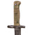 Original U.S. WWII French M1866 Chassepot Saber Bayonet Converted To Fighting Knife With Leather Scabbard - Dated April 1868
