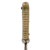 Original U.S. WWII French M1866 Chassepot Saber Bayonet Converted To Fighting Knife With Leather Scabbard - Dated April 1868