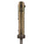Original U.S. WWII French M1866 Chassepot Saber Bayonet Converted To Fighting Knife With Leather Scabbard - Dated April 1868
