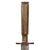 Original U.S. WWII Navy “Ship Made” Cartridge Casing Handle Stiletto Fighting Knife Commemorating Battle of Midway with Sheath - Casing Dated 1942