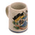 Original Imperial German WWI Beer Stein with German & Austro-Hungarian Flag Motif - Dated 1916