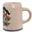 Original Imperial German WWI Beer Stein with German & Austro-Hungarian Flag Motif - Dated 1916