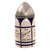 Original Imperial German WWI Artillery Shell Lidded Beer Stein with Iron Cross Hinge - Dated 1915