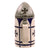 Original Imperial German WWI Artillery Shell Lidded Beer Stein with Iron Cross Hinge - Dated 1915