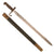Original Italian M1871 Vetterli Rifle Early Long Spring Bayonet with Scabbard - Unconverted Original Items