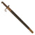 Original Italian M1871 Vetterli Rifle Early Long Spring Bayonet with Scabbard - Unconverted Original Items