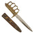 Original U.S. WWI Service-Worn Model 1918 Mark I Trench Knife by L. F. & C. with L. F. & C. Steel Scabbard