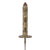 Original U.S. WWI Service-Worn Model 1918 Mark I Trench Knife by L. F. & C. with L. F. & C. Steel Scabbard
