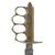 Original U.S. WWI Service-Worn Model 1918 Mark I Trench Knife by L. F. & C. with L. F. & C. Steel Scabbard
