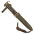 Original U.S. Vietnam War Era 101st Airborne Division Modified M3 Style Fighting Knife with 101st AB Arrow Etched Blade & M8 Scabbard