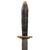 Original U.S. Vietnam War Era 101st Airborne Division Modified M3 Style Fighting Knife with 101st AB Arrow Etched Blade & M8 Scabbard