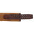 Original Japanese WWII Army Officer’s Web Belt with Saber Chape & Chain - Nickeled Hardware
