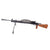 Original Polish Cold War 1955 Dated Degtyaryov DPM / DP 28 Display Light Machine Gun by Radom with Trigger Group Serial No. DN1545 and Two Pan Magazines