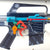 Original U.S. Vietnam War Era Painted M16 5.56mm Rifle Oversized Wooden Plastic Classroom Cutaway Trainer with TD7 Stamp