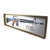 Original U.S. Vietnam War Era Painted M16 5.56mm Rifle Oversized Wooden Plastic Classroom Cutaway Trainer with TD7 Stamp